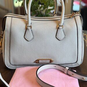 Kate Spade Gramercy Medium Satchel Crossbody - Halo White